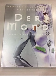 「環大回收」♻二手 畫冊 早期 絕版【EVA DER MOND 貞本義行】中古書籍 原作漫畫 插畫畫集 角色動畫 設定