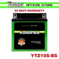 ROKER BS BATTERY GEL YTZ10 KTM DUKE 690 TMAX R6 MT MT07 MT09 CB500 NINJA 650 Z650 GEL BATERI YTZ10S