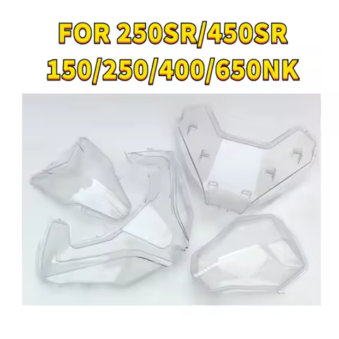 Motorcycle High-Definition Lamp Housing Glass Front Headlight Guard For CFMOTO 250SR 150/250/400/650