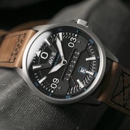 全新行貨 設有門市 AVI-8 HAWKER HARRIER I Watch 手錶 皮錶 軍錶