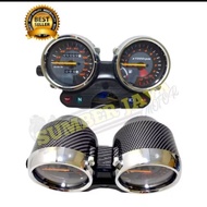 Speedometer kilometer spido spedo meter yamaha Rxking new Rxking old speedometer shell carbon motif 