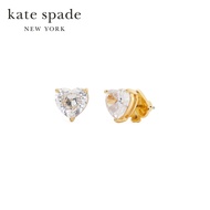Kate Spade New York ต่างหูสตั๊ดรุ่น My Love Heart Studs K7582 250 สี Clear/Gold
