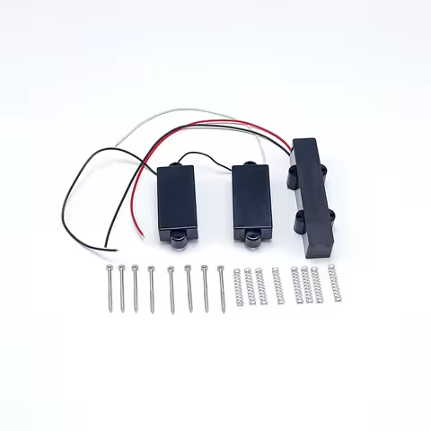 Four Strings PB Electric Bass Guitar Pickup Closed Humbucker Guitar Pickup Bass Guitar Part Easy to 