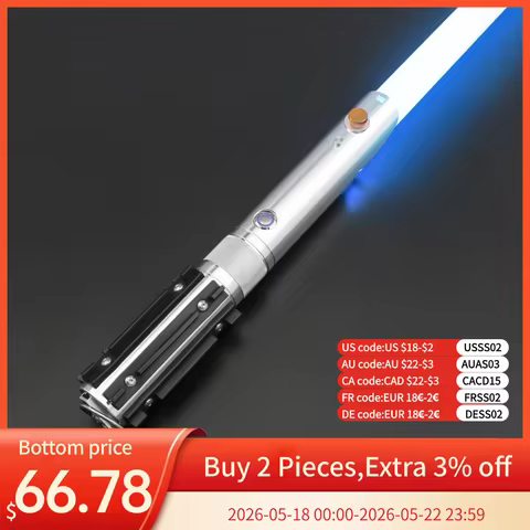 TXQSABER Anakin Lightsaber Christmas Pixel board RGB Smooth Swing Metal Hilt With LED Strip Blade SD