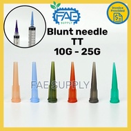 Glue Dispensing Needle TT Blunt needle Tapered Tips 10G 11G 13G 14G 15G 16G 18G 20G 21G 22G 23G
