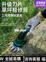 [新品]割草機小型家用鋰電動草坪修剪刀庭院多功能綠籬剪充電推式剪草機