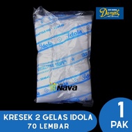 IDOLA PLASTIC BAG FOR 2 CUPS - PLASTIC