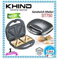 Khind ST750 SANDWICH MAKER / Butterfly BSM8511 / HANABISHI SANDWICH MAKER HA5188 / Russell Taylor