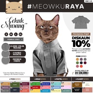 MEOWKURAYA Baju Melayu Kucing Cekak Musang 1.0 (Cat Photoshoot Prop Costume Raya) - POSH COLOR SERIES 1/3