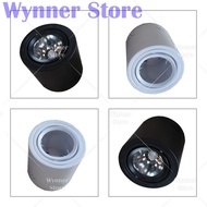 Designer LED Ceiling Light Surface Downlight LED Milo AR111 Bulb Round Black Round White Spotlight L