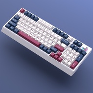 【HOT】HJS H98 Three Mode Mechanical Keyboard PBT Keycaps Shine Through Wired/Wireless Customized/键盘