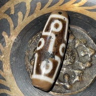 🇲🇾268DZI🚀 Nine Eyed Dzi / Moss Agate 9 Eye Dzi / Business Luck Dzi / 九眼天珠 / Manik Tibet Sky Kingdom 