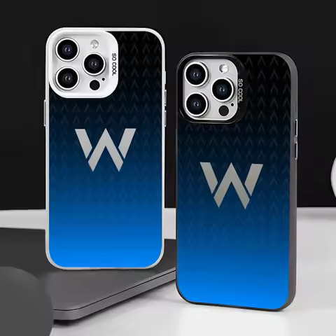 1PC W-Williams F1 Racing Phone Case Phone Case IMD color silver shell For iPhone 16 15 14 13 12 11 P