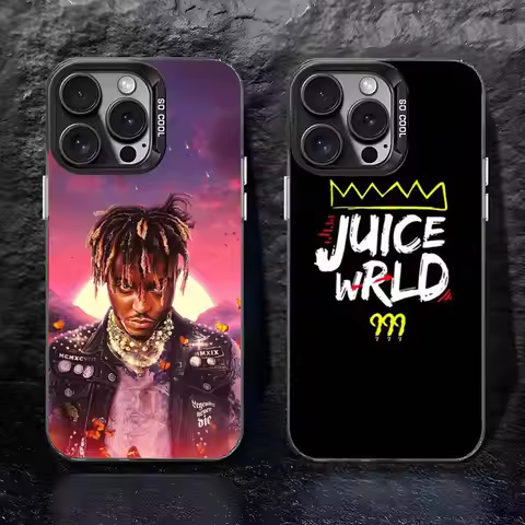 Rapper J-Juice W-wrld Phone Case For iPhone 11 12 13 14 15 16Pro Max Plus Protect Plating Phone Cove