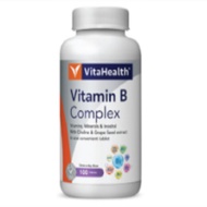 VITAHEALTH VITAMIN B COMPLEX (100S -BTL) [EXP: 15/04/2026]