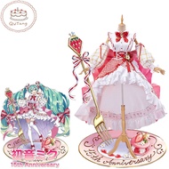 Anime Strawberry Miku 15th Anniversary Cosplay Costume Wig  Lolita Dress Halloween  Party Dress
