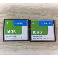 德國SWISSBIT CF 16G 工業級SLC閃存CF卡16GB 數控機床SFCF存儲卡