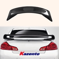 For Infiniti G37 Sedan 2008-2013 (4 Door Only) GTR Style Carbon Rear Trunk Spoiler