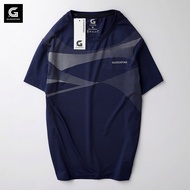 [HCM]Áo Thun Nam Cổ Tròn SHAF G513 Thun Lạnh Poly Thể Thao Co Giãn 4 Chiều - GUGOSTAR