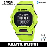 (OFFICIAL WARRANTY) Casio G-Shock GBD-200-9 G-SQUAD Digital Bluetooth Step Tracker Lime Green Resin Watch GBD200 GBD200-9 GBD-200-9DR