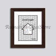 Bingkai Foto/Frame Foto 8R ( 20CM X 25CM )+ SUDAH PLUS KACA