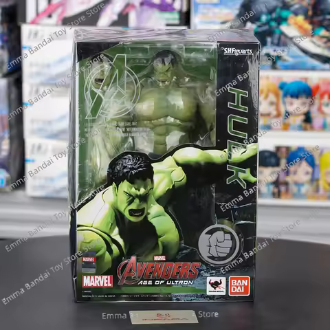 Spot Japan Bandai SHF Hulk Avengers Infinity War Locke Joint Movable Birthday Gift Halloween