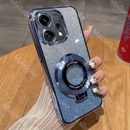 เคส OPPO Reno 14 5G OPPO Reno 14 Pro 5G เคส OPPO Reno 14F 5G ฝาเคสมือถือกันกระแทกแม่เหล็กกากเพชร5G เ