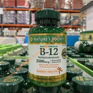 Nature's Bounty自然之寶B12 25000mcg 300粒