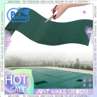 Pool Cover Patch Kit, 39x8in Cuttable Swimming Pool Cover Repair Mesh with Adhesive Backing, Tear-Re