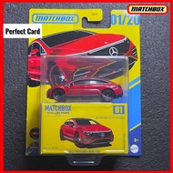 Matchbox 2022 Mercedes Benz EQS Red 2025 Matchbox Collectors Mercedes Benz EQS Fastback Sedan Hotwh