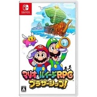 Nintendo Switch 瑪利歐&路易吉 PRG 兄弟啟航 中英日文版
