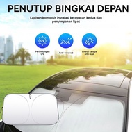 145x80cm Car Umbrella Car Anti-Heat Protective Umbrella Windshield Car Glass Cover Anti-Heat