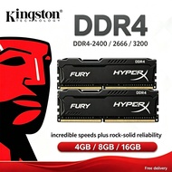 Kingston HyperX FURY DDR4 RAM - Optimized for Intel and AMD, Multiple Frequencies