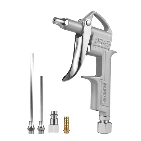 5Pcs Mini Air Blow Gun Kit Pneumatic Dust Blower Gun Air Spray Gun Dust Cleaning Air Blower for Auto