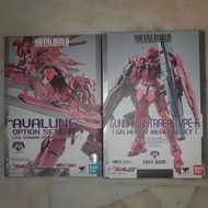[PRE-OWNED] Metal Build Gundam Astraea Type-F [GN Heavy Weapon Set] + "Avalung" Options Set