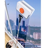 Professional Magnetic Home Window Cleaner Brush Double With Telescopic Rod Super For Window Magnetic