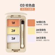 Ukiss Triple Color Concealer Palette Foundation Eyeshadow Highlighter Concealer for Dark Circles Bag