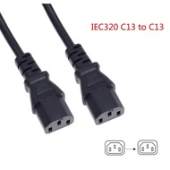 Adapter Cable For Connecting To C13 C13 IEC 320 C13 Female C13 With On/Off Switch 10a 0.3CM
