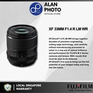 FUJIFILM XF 33mm F1.4 R LM WR Lens For Fujifilm X | Fujifilm Singapore Warranty