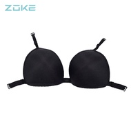 Zoke Swimsuit Chest Pad Female zoke Swimsuit Activity Hanging Cup Professional Swimsu