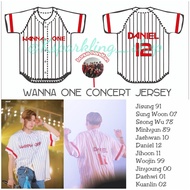 Wanna One Concert baseball Jersey 3D shirt 4XL