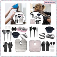 [PerfeclanabMY] Hair Dyeing Kit with Tools, Gloves, Brush And Bowl, Hair Dyeing Kit for Dyeing Hair 