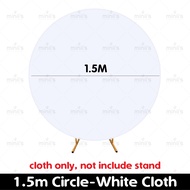 MINIIS Circle Arch Round Arch High Stand Backdrop Wedding Decoration Backdrop Birthday Balloon Arch 