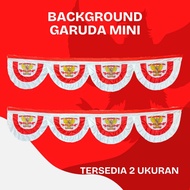 OLD SCHOOL GARUDA BACKGROUND FLAG (7 METERS) 10 WAVES