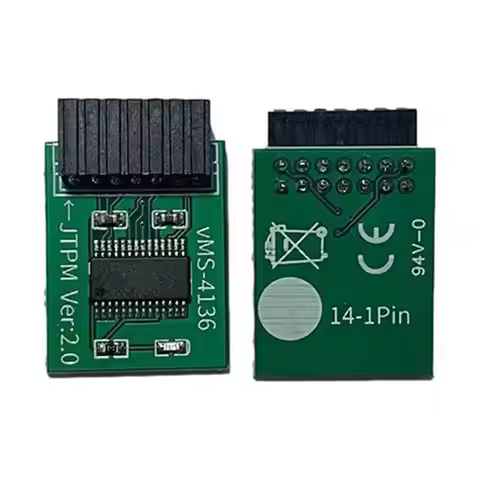 TPM 2.0 Encryption Security Module Remote Card Windows 11 Upgrade TPM2.0 Module 12 To 20pin To Suppo