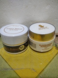 Paket 2pot sunscreen almaxiglow+pelicin RCLINIC dijamin original BPOM RI