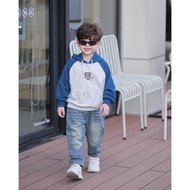 Bernie blue boy's hoodie