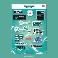 F1 - Kimi Antonelli's stickers (15 stickers)