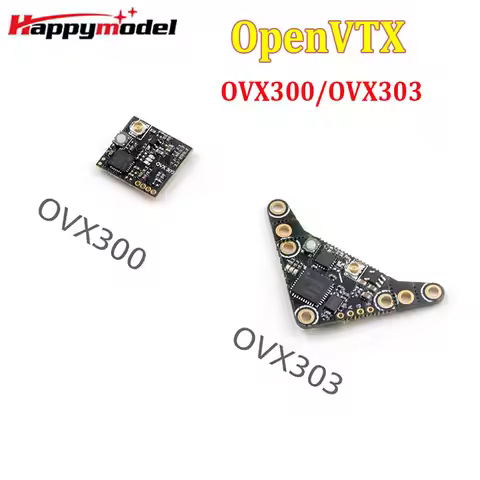 HappyModel OVX300 OVX303 5.8G 40CH 300mW Adjustable OpenVTX Video Micro Transmitter for RC FPV Tinyw