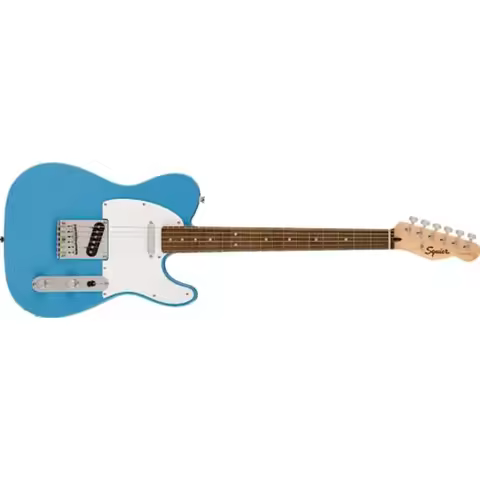 Squire Sonic Telecaster Electric Guitar California Blue with Laurel Fingerboard for Music Performanc